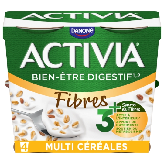 Yaourts Multi-Céréales bifidus ACTIVIA