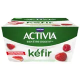 Yaourts Kéfir Fraise Framboise ACTIVIA