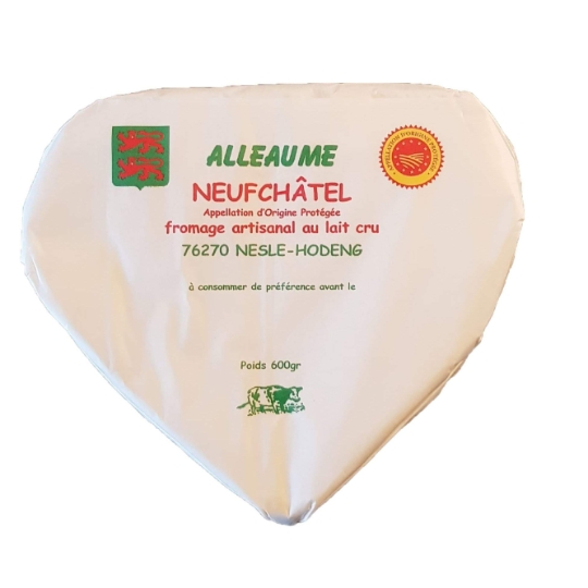 Triple Coeur Neufchatel Artisanal au Lait Cru ALLEAUME