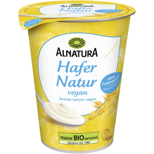 Yaourt Végétal Avoine Nature Vegan Bio ALNATURA