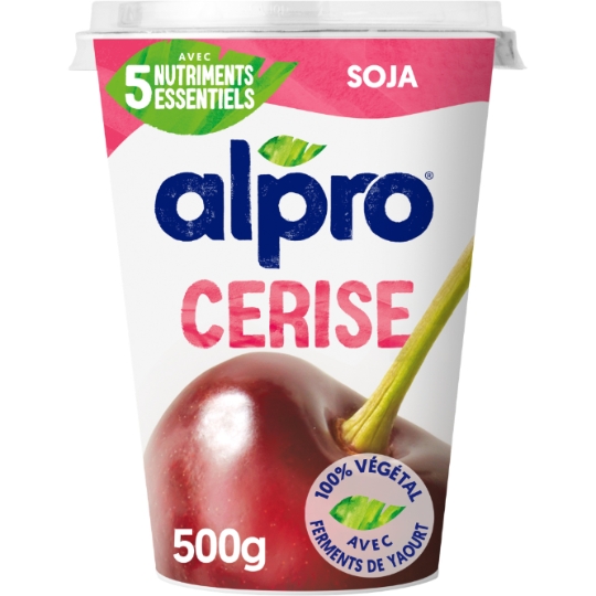 Dessert Végétal Soja Cerise ALPRO