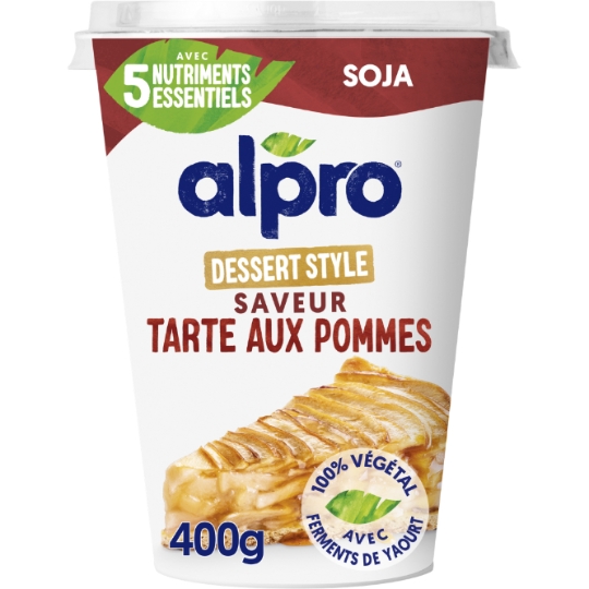 Dessert Végétal Soja Pomme Cannelle ALPRO