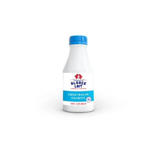 Crème Fraîche Fleurette 15% 100% Naturelle ALSACE LAIT
