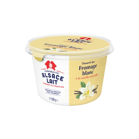 Dessert Fromage Blanc Fromage Blanc Vanille ALSACE LAIT