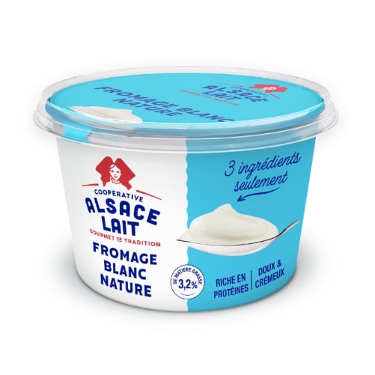 Fromage Blanc 2,8% MG Nature ALSACE LAIT