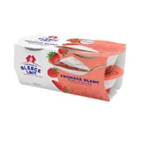 Dessert Fromage Blanc sur lit de Fraise ALSACE LAIT