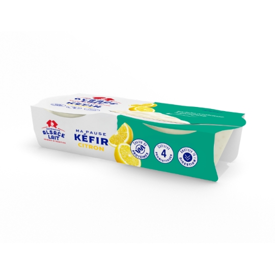 Kéfir Citron Source de Protéines ALSACE LAIT