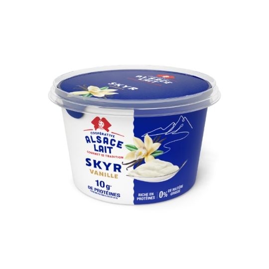 Skyr Vanille 0% de Matière Grasse ALSACE LAIT