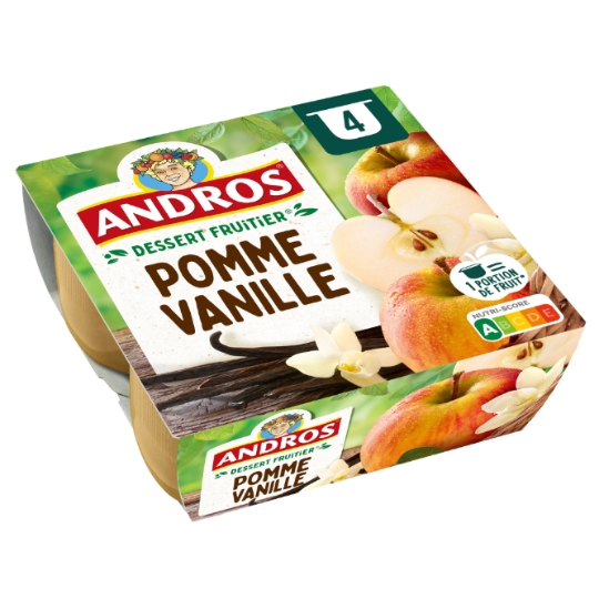 Compote Pomme Vanille ANDROS