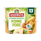 Dessert Fruitier Pomme Poire ANDROS
