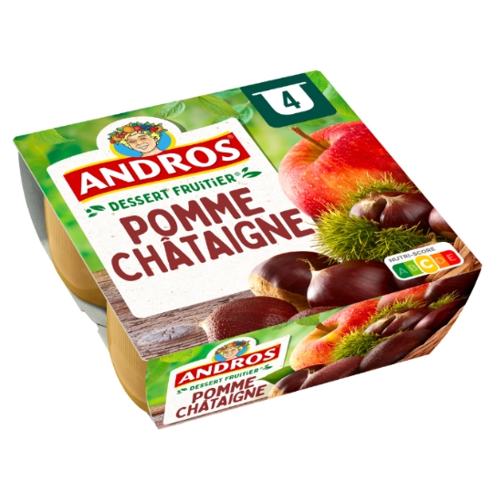 Compote Pomme Châtaigne ANDROS