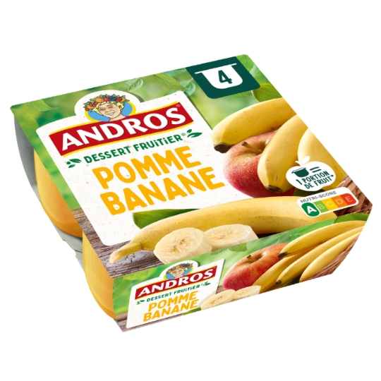 Compote Pomme Banane ANDROS