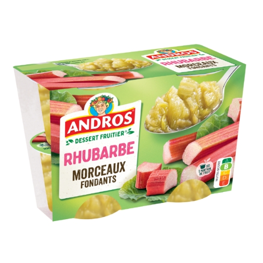 Dessert Fruitier Rhubarbe Morceaux ANDROS