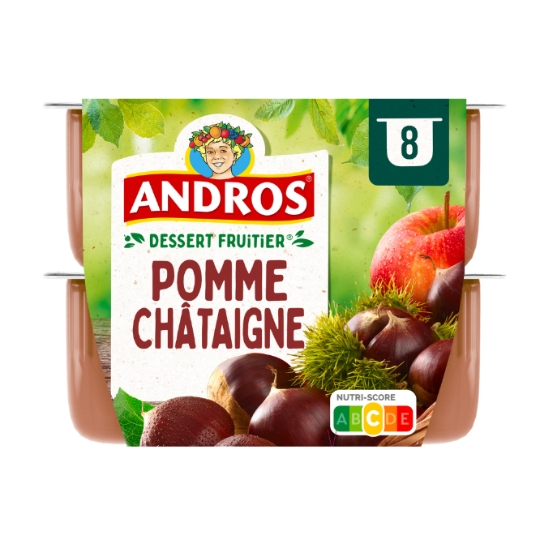 Compote Pomme Châtaigne ANDROS