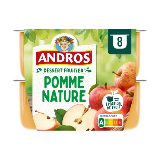 Compote Pomme Nature ANDROS