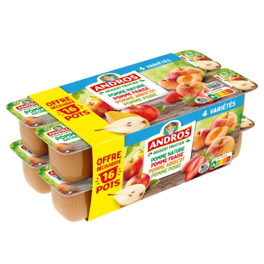 Compote Assortiment de Fruits ANDROS