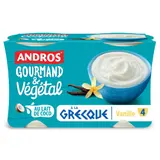 Yaourt à la Grecque Saveur Vanille au Lait de Coco ANDROS GOURMAND ET VEGETAL