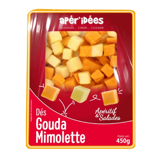 Fromage Apéritif Et Salade : Gouda,Mimolette APERIDEES