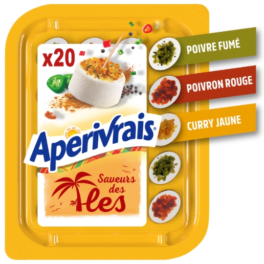 Fromage Apéritif Saveurs des îles APERIVRAIS