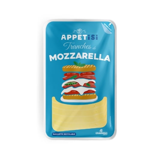 Fromage Mozzarella en tranches APPETISI