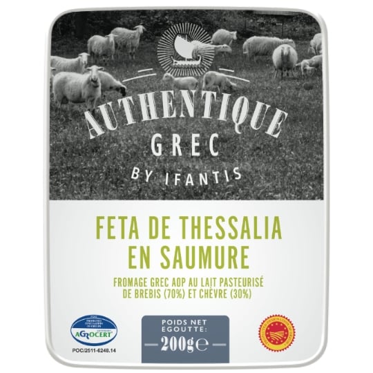 Feta en Saumure AUTHENTIQUE GREC BY IFANTIS