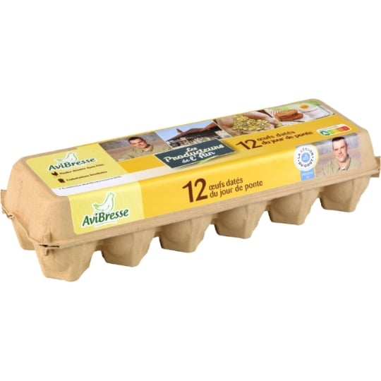 Œufs datés du jour de ponte AVIBRESSE