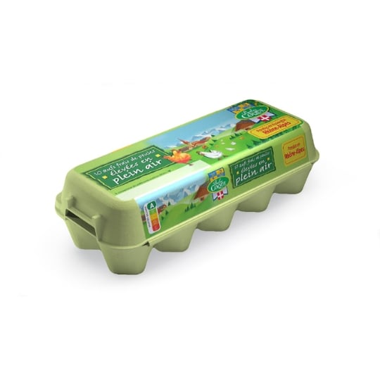 Œufs Frais Poules Plein Air BABY COQUE
