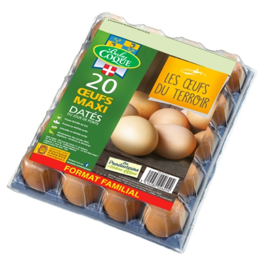 Oeufs Du Terroir Maxi Datés BABY COQUE