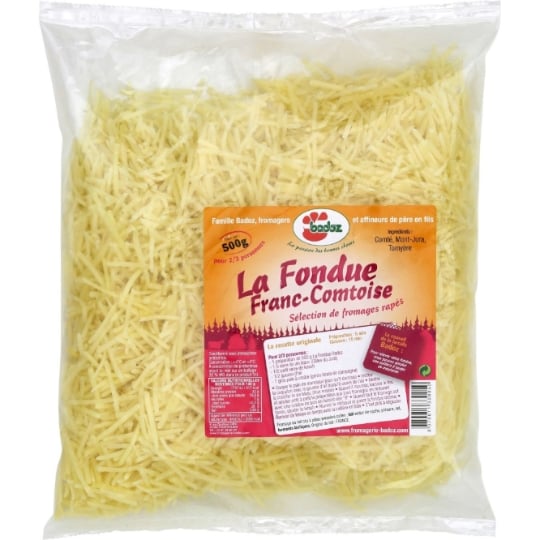 Fromage Râpé pour Fondue BADOZ