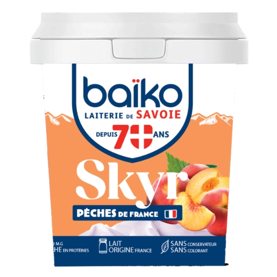 Skyr Pêches de France BAIKO