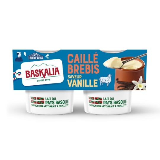 Yaourts Vanille BASKALIA