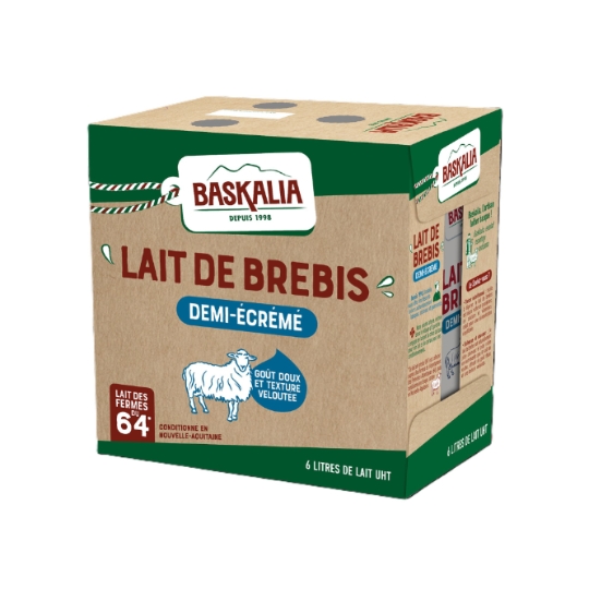 Lait de Brebis UHT BASKALIA