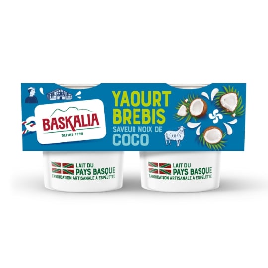 Yaourts de Brebis Coco BASKALIA