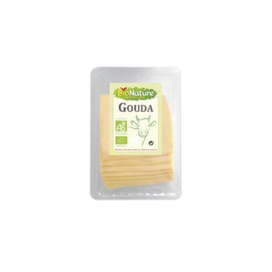 Fromage Bio en Tranches Gouda BIONATURE
