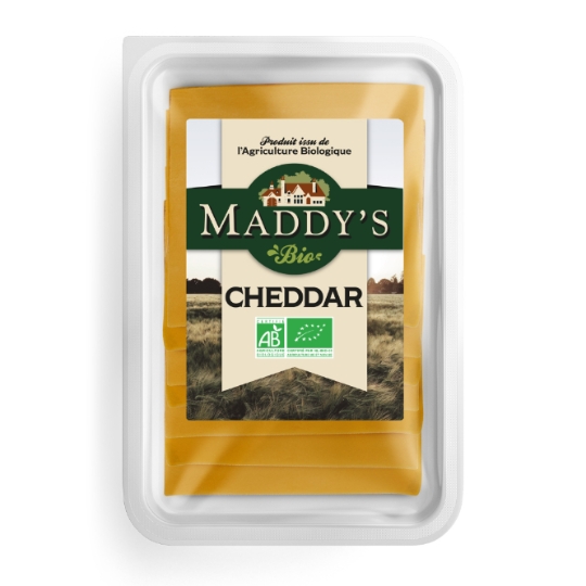 Fromage Bio en Tranches Cheddar BIONATURE