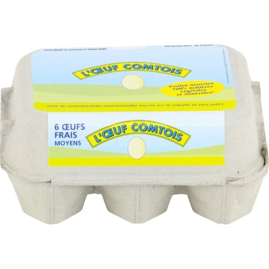 Œufs Calibre Moyen BISCUITERIE COMTOISE