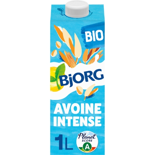 Boisson Lactée Bio Intense Onctueuse Sans Sucres Ajoutés Végétal BJORG