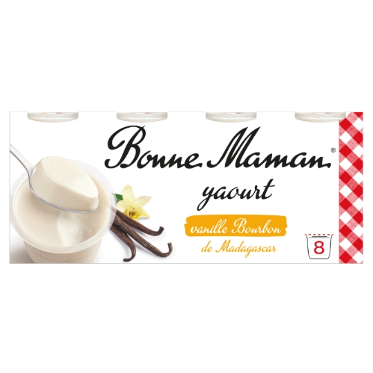 Yaourt Vanille Bourbon de Madagascar BONNE MAMAN