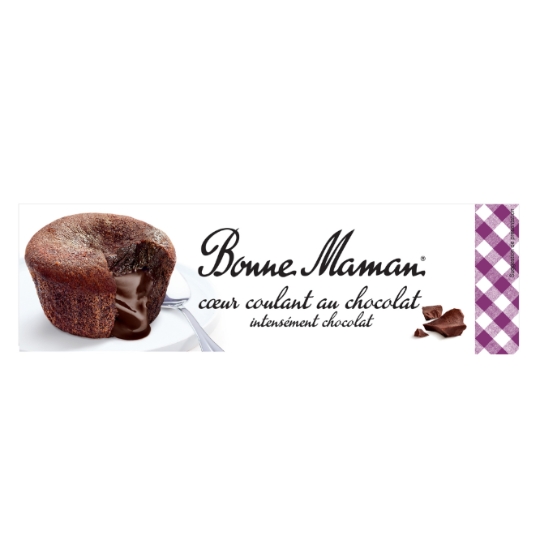 Dessert Cœur coulant au chocolat BONNE MAMAN