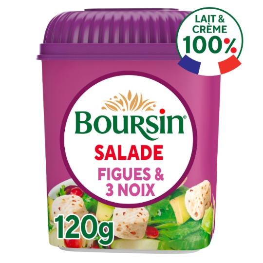 Dés de Fromage Figue & 3 Noix BOURSIN
