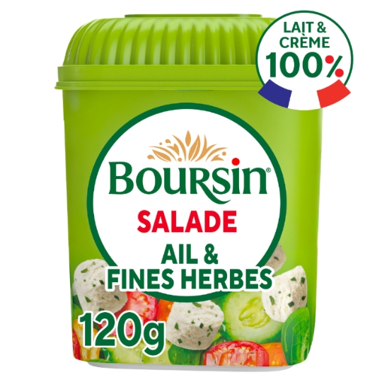 Dés de Fromage Ail et Fines Herbes BOURSIN