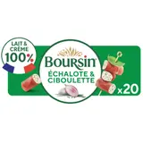 Fromage Apéritif Roulés Echalotte Ciboulette BOURSIN