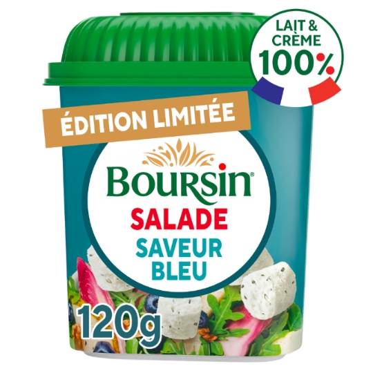 Dés de Fromage Salade Saveur Bleu BOURSIN