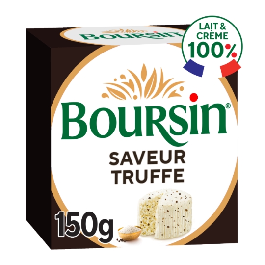 Fromage à Tartiner Saveur Truffe Edition Limitée BOURSIN