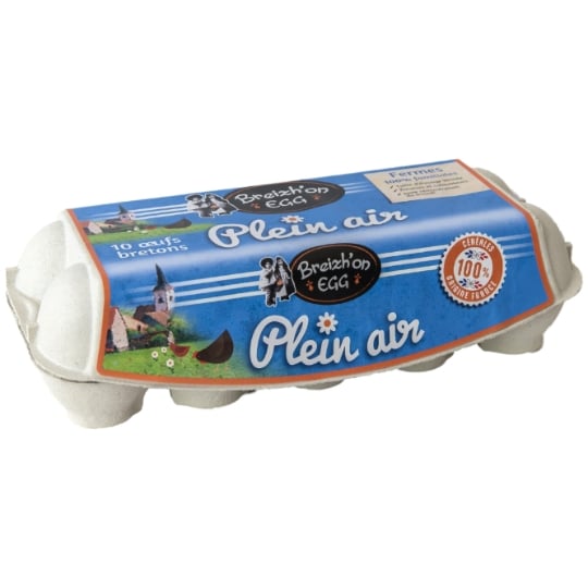 Oeufs Plein Air BREIZH' ON EGG