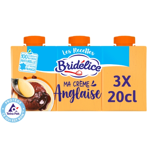 Crème Anglaise UHT BRIDELICE