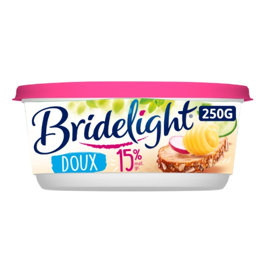 Beurre allégé doux 15% MG BRIDELIGHT