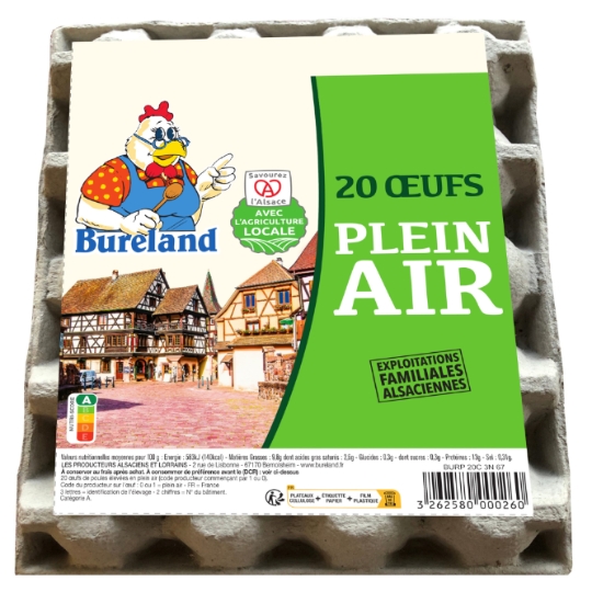 Œufs Plein Air BURELAND