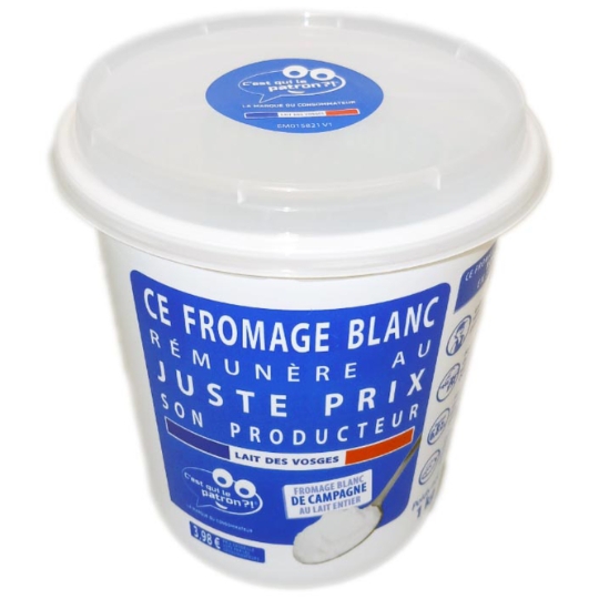 Fromage Blanc Nature C'EST QUI LE PATRON ?!