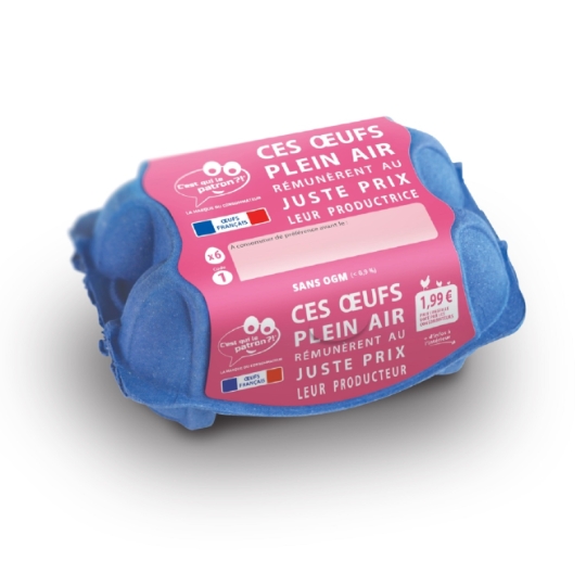 Œufs de Plein Air Sans OGM C'EST QUI LE PATRON ?!